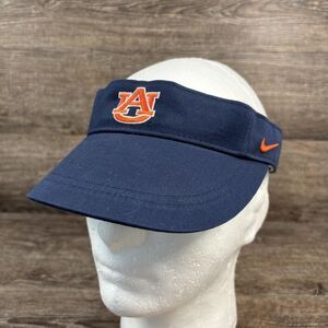 Auburn Tigers Hat Visor Strap Back Women's Navy Blue NCAA College Football Nike